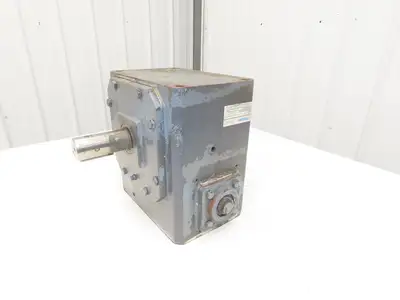 Morse Raider 450Q180LR30 Worm Gearbox 30:1 Reducer 6.2Hp 58rpm Dual Shaft Output