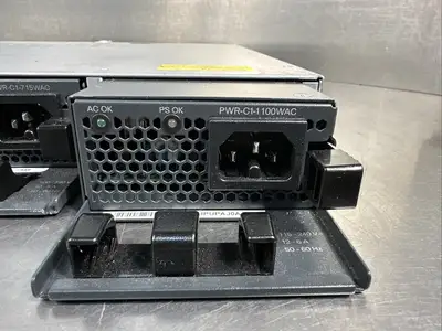 Cisco Catalyst WS-C3850-48P-S Switch 48 Port Gigabit PoE+715W Sing PW (5.2.1)