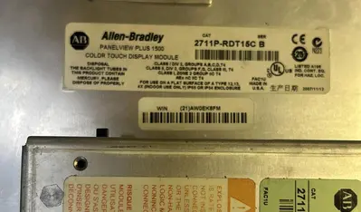 USED ALLEN-BRADLEY 2711P-RDT15C