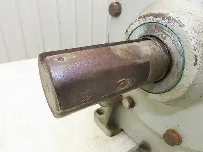Worm Gearbox Horizontal Drive Dual Output 15:1 Reducer 1" Solid Input Shaft