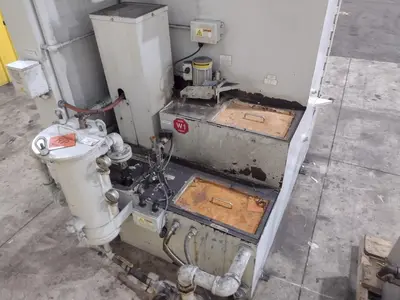 40" X 40" BETTER ENGINEERING MODEL #F4000-LXP ROTARY TABLE PARTS WASHER: YOBRO #24041