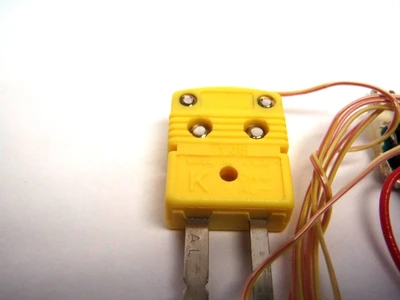 Used OMEGA YELLOW INSULATED CH+ AL- THERMOCOUPLE W/ WIRE Thermocouples | Maverick Industrial Sales #1109562