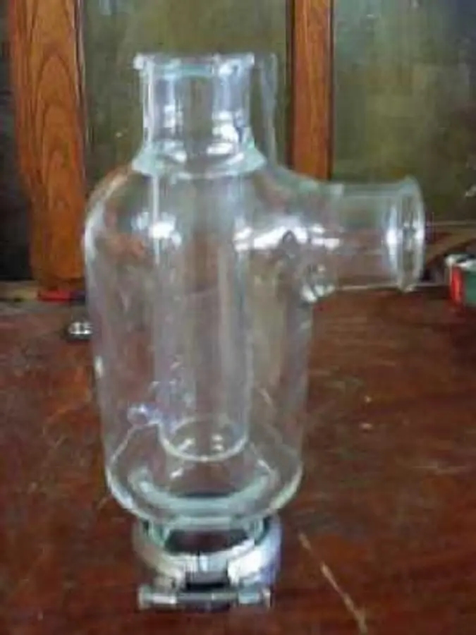 QTY. 1. GLASS SINK TRAP (lbx0302h)...