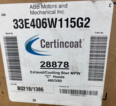 NEW BALDOR RELIANCE 33E406-W115G2