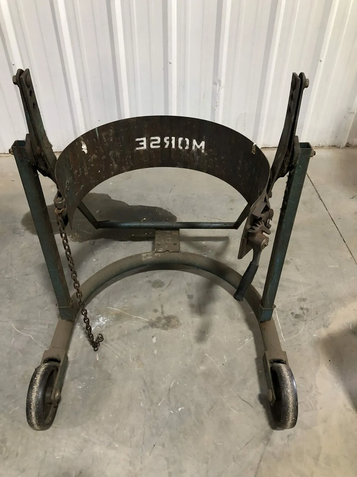 Morse 22-1/2″ Diameter Drum Handling Cart/Dumper