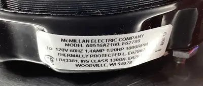 USED MCMILLAN ELECTRIC 11J31R01871