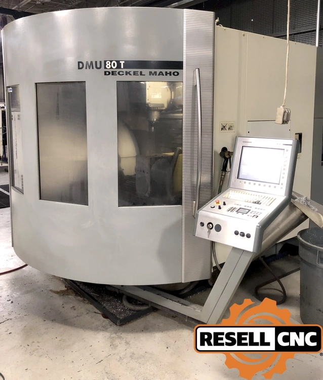 Used 2004 DMG Mori DMU80T Vertical Machining Centers Florida US | Resell CNC #206894