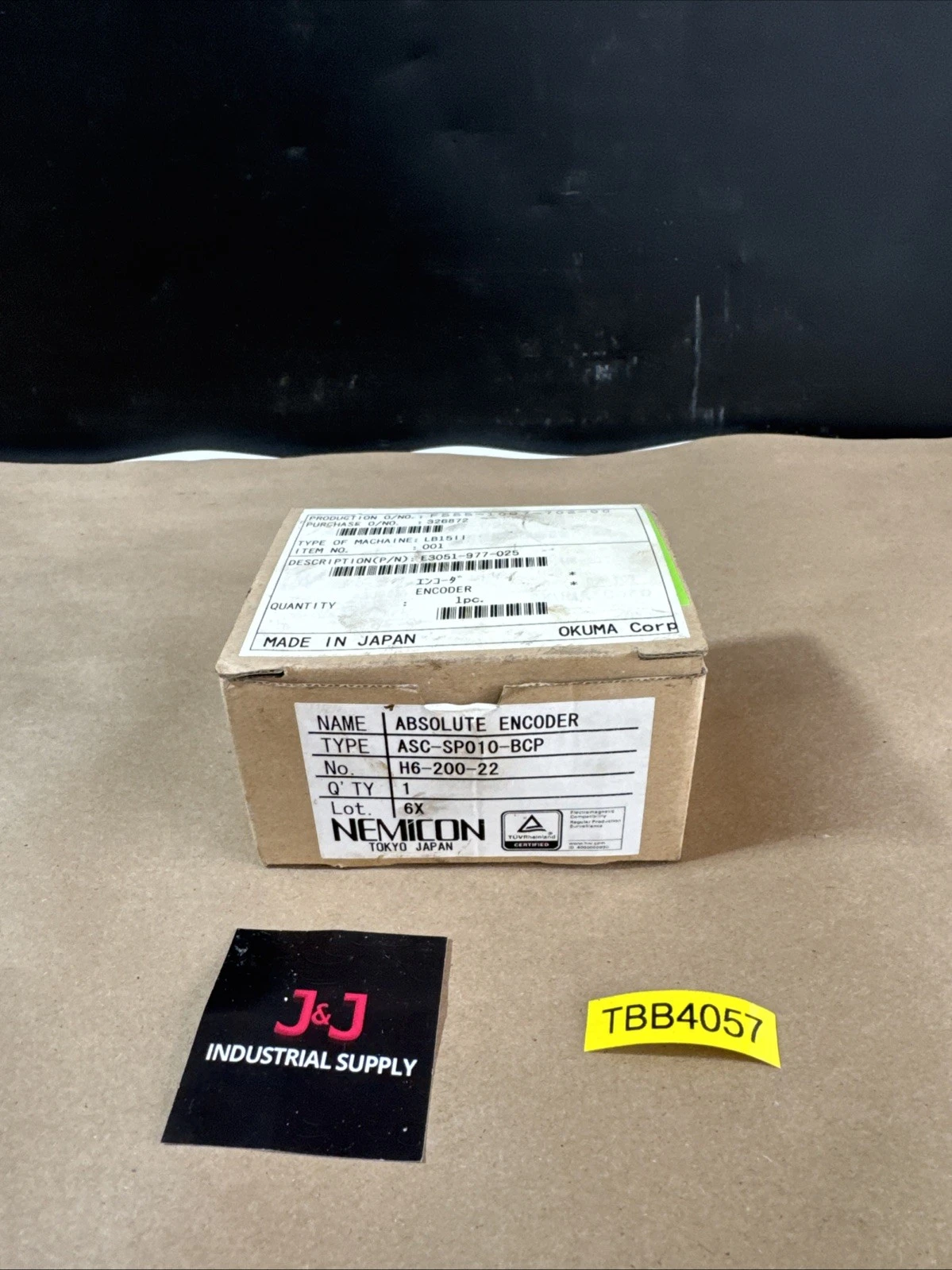 Okuma Encoder E3051-977-025 Nemicon ASC-SP010-BCP Warranty 🇺🇸