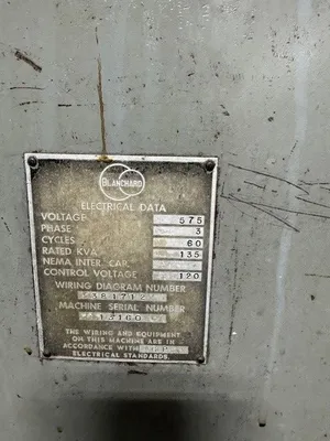 1970 BLANCHARD 32K-60 GRINDERS, SURFACE, ROTARY TYPE - VERTICAL | GCH Machinery (3)