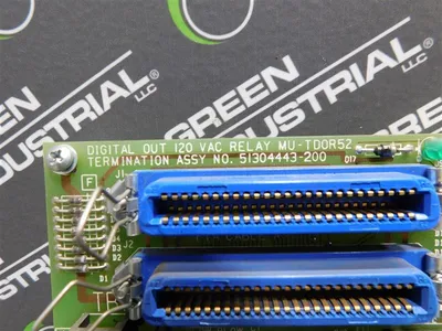 Honeywell 51304443-200 Digital Out 120VAC Relay Termination Assy. Rev. F Used