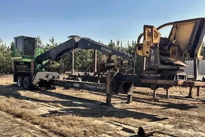 Used 2017 JOHN DEERE 437E KNUCKLEBOOM LOADER Log Loader Louisiana US | Proxy Equipment #1385144