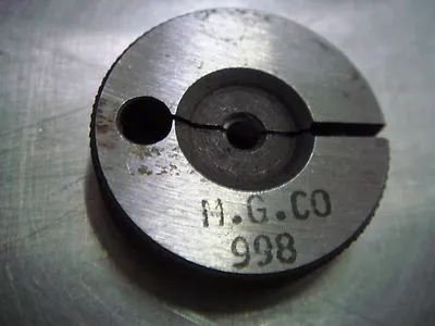 PMC Industries NO GO P.D. 1156 Used 6-32 UNC-3A Thread Ring Gage