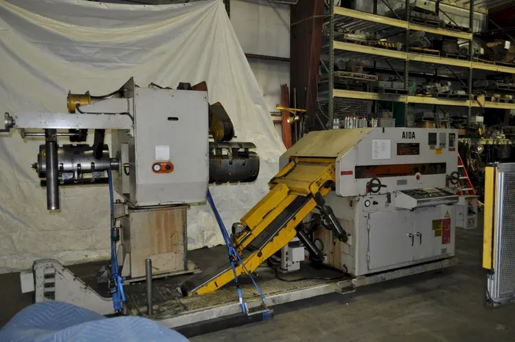 Used AIDA LFG-600R (1) Coil Feed Lines | D & D Industries #438093