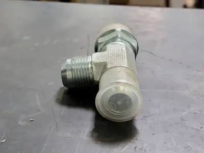 3/4" Threaded Run Tee M-12 JIC