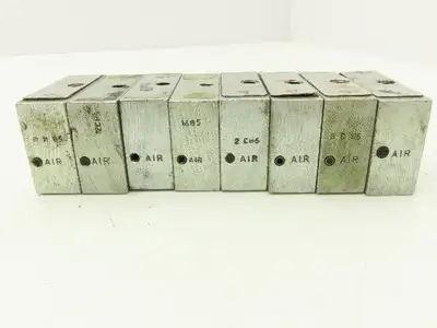 Bielomatik DropsA SX Modular Lubricator Divider Valve End Block 1/8"BSP Lot of 8