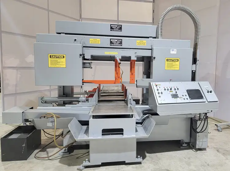 Used HEM H130HA-DC Horizontal Dual Column Band Saws Texas US | FMI Trading #915136