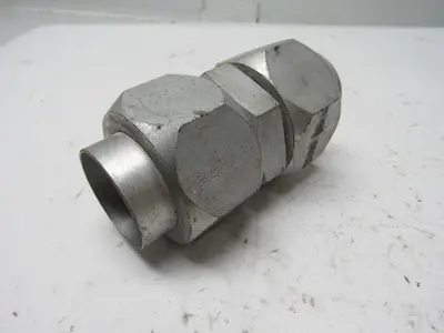 Parker S58 1-1/2" Hydraulic  Flare Union Connector Jic 24