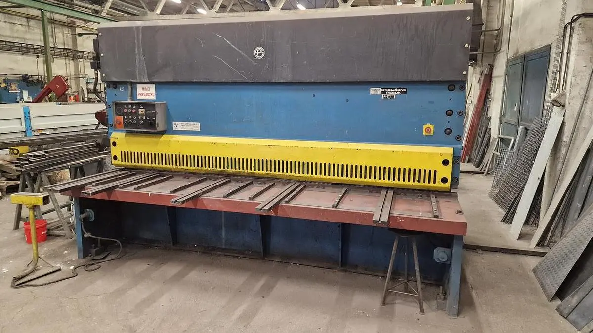 Used 1982 ESPE NTA 3150/10 Power Squaring Shears (Gauge) CZ | Amaron s.r.o. #1061636