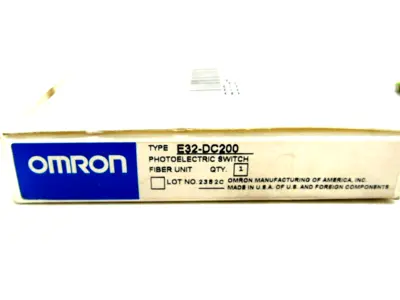 NEW OMRON E32-DC200 PHOTOELECTRIC SWITCH E32DC200