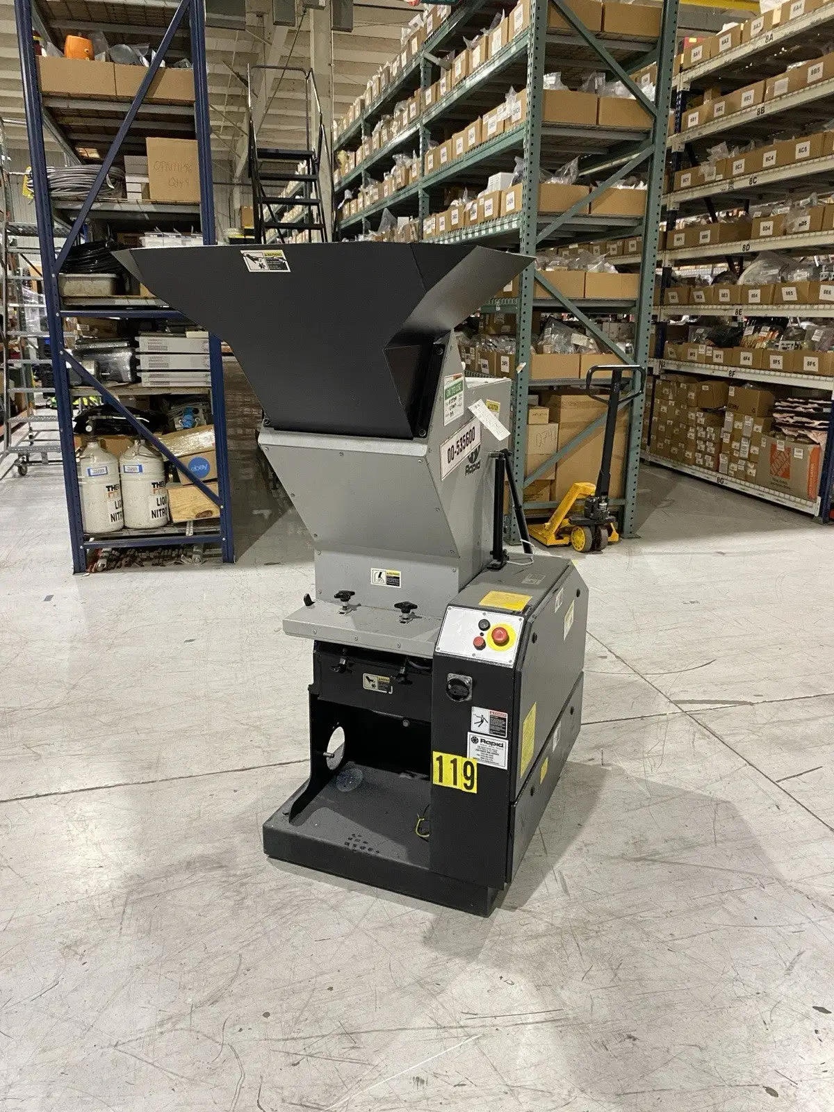 200-36 | Rapid Force  Plastic Granulator 460V 3PH - Used