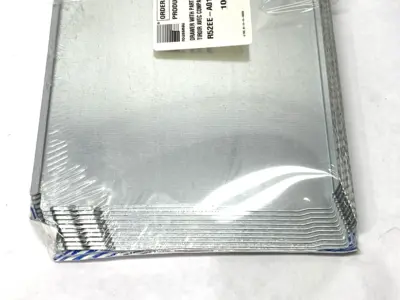 NEW ROUSSEAU METAL DRAWER WITH PARTITIONING PKG OF 10