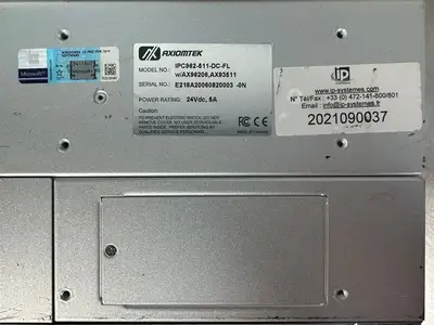 Axiomtek IPC962-511-DC-FL Fanless Computer 24Vdc 5A (9.43)