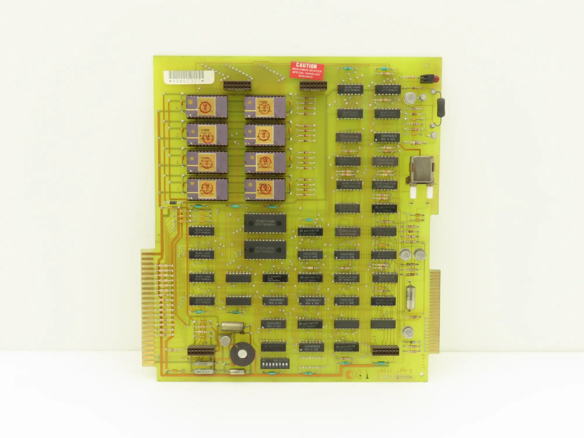 Cincinnati Milacron 3 531 3742A Logic LPM-2 Process Controller Board PCB
