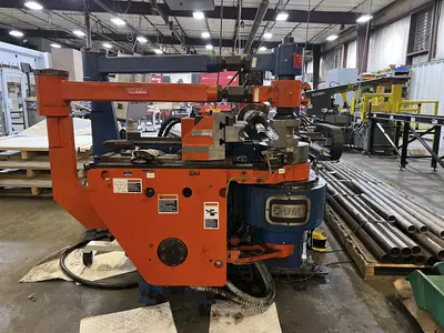 Used 2017 Pines CNC‑100 LH Dual Spindle CNC Tube Bender Pipe, Tube & Bar Benders Illinois US | Machine Tool Bids #1441651