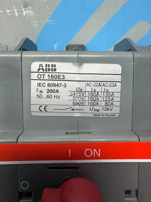ABB OT 160E3 Electrical/PLC/Automation | ESS Industrial Equipment Sales (6)