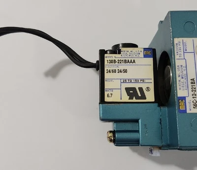 USED Mac Valves 56C-12-221BA