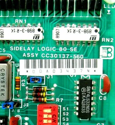 USED BUTLER AUTOMATIC CC30137-560 SIDELAY LOGIC BOARD CC30137560