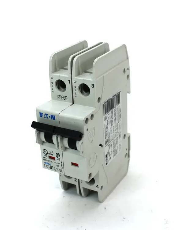 Used EATON FAZ-D10/2-NA Circuit Breakers Kentucky US | Industrial Parts R Us Inc. #355255