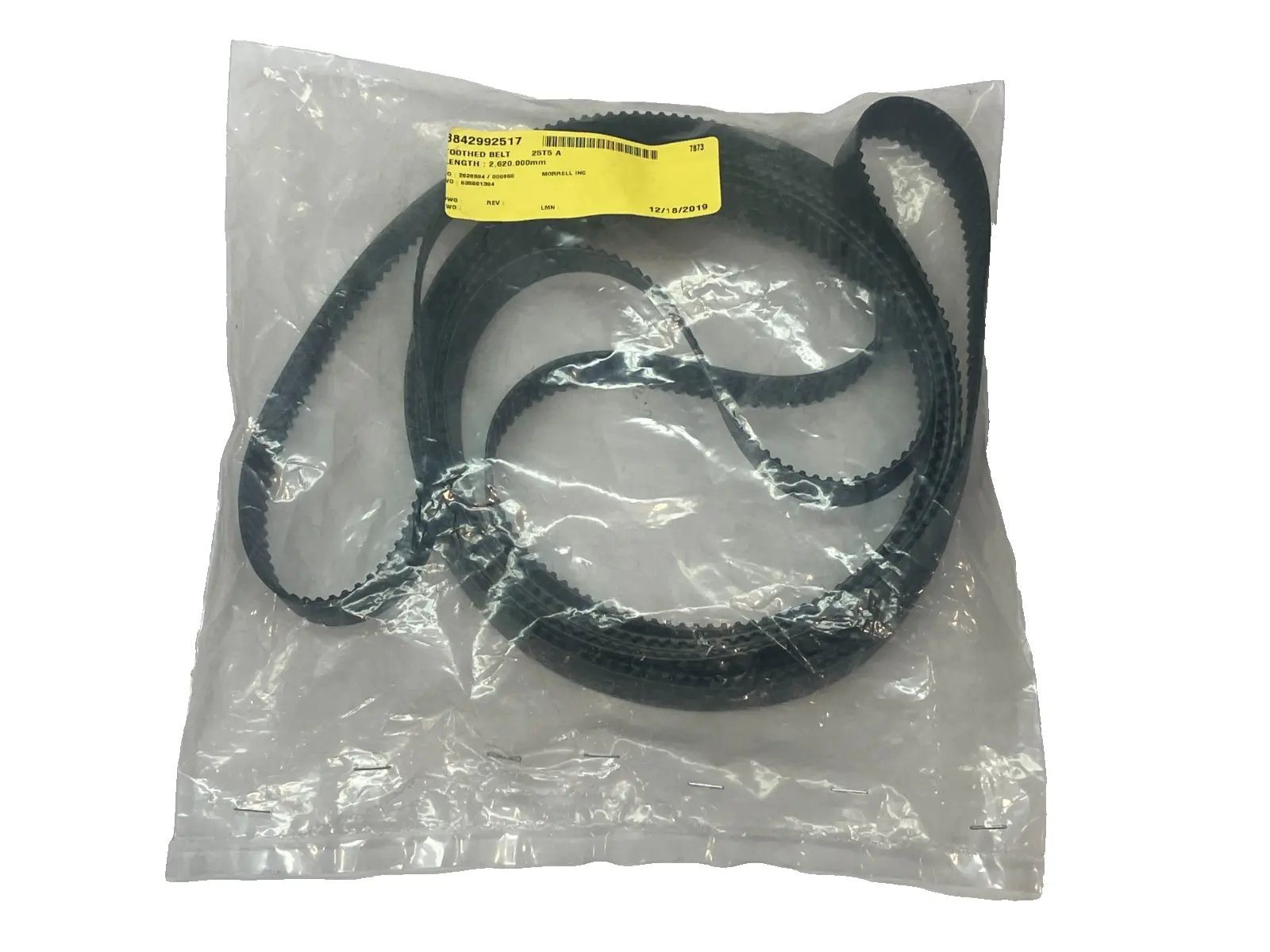 NEW BOSCH REXROTH TOOTHED BELT 25T5 A 2620MM