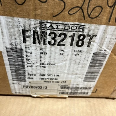NEW Baldor FM3218T