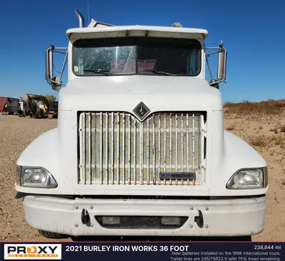 Used 2021 BURLEY IRON WORKS 36 FOOT Agricultural Trailers Idaho US | Proxy Equipment #1385283