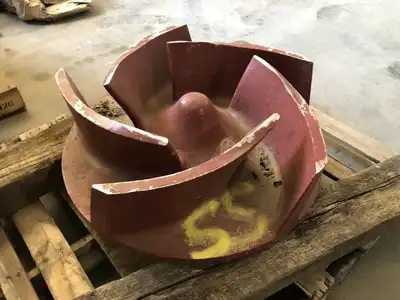 Townley Stainless Steel 5 Vane Slurry Pump Impeller 14″ X 16″ X 28″ 151437