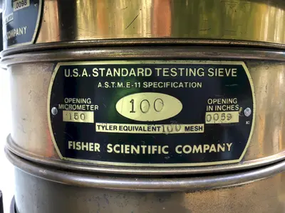 USED W.S. TYLER COMBUSTION ENGINEERING, INC B