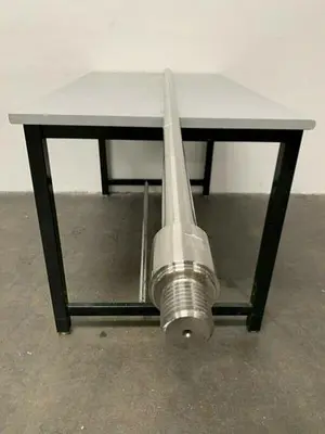 USED LIGHTNIN E95755002 STAINLESS STEEL MIXING ROD / IMPELLER SHAFT, 94"