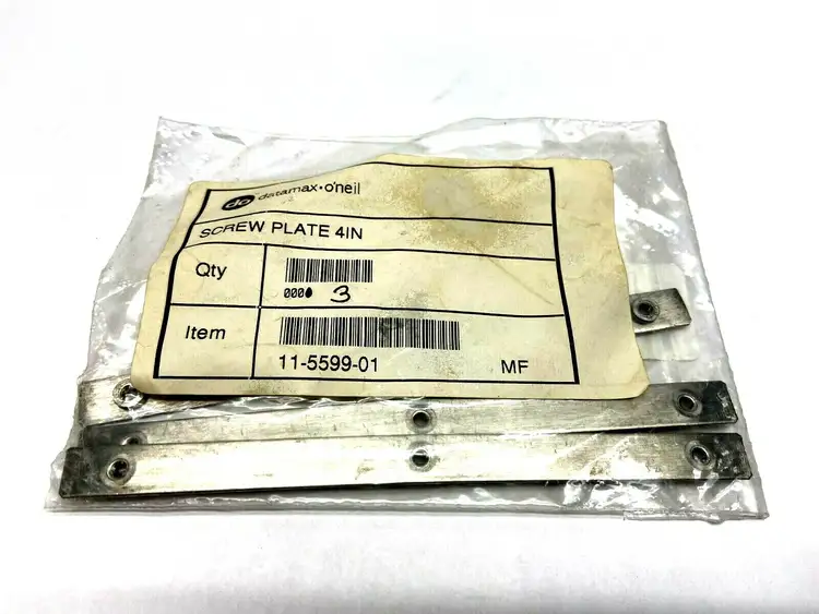 Used HONEYWELL SCREW PLATE 4" FOR LABEL PRINTER Nuts & Screws | Maverick Industrial Sales #1105808