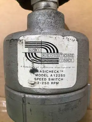 ASI Keystone A122SS Speed Switch 2-250RPM 3/4″ MNPT