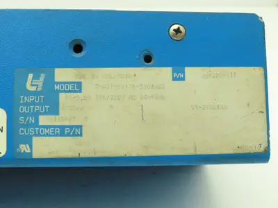 LH Research TMA31-5 Power Supply 24VDC 13A 300W Output 115-230VAC 50/60Hz Input