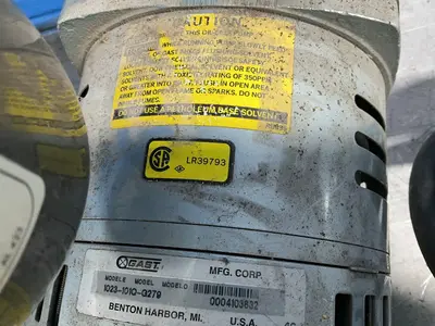 Used GAST 1023101QG279 Pumps Ohio US | HGR 24 #1453543