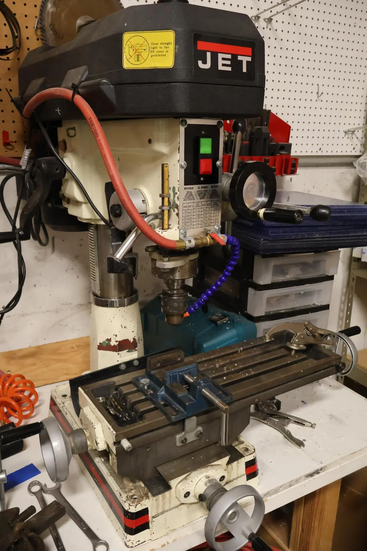 Used 2000 JET EQUIPMENT & TOOLS JMD-15 Milling & Drilling Machines (Combo) Washington US | MD Equipment Services LLC #1328001