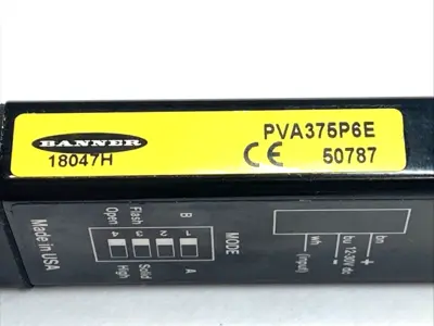 Used Banner Safety Light Curtain Emitter & Receiver Light Curtains & Grids Michigan US | Maverick Industrial Sales #1392977