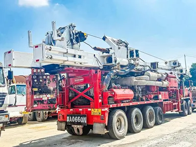Used 2010 SCHRAMM T200XD DEEP WATER / OIL & GAS ENERGY DRILL RIG. Drill Rigs Pennsylvania US | East West Machinery & Drilling #1418084