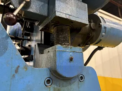 100 TON X 12' WYSONG MODEL #100-10 MECHANICAL BRAKE: STOCK #22108