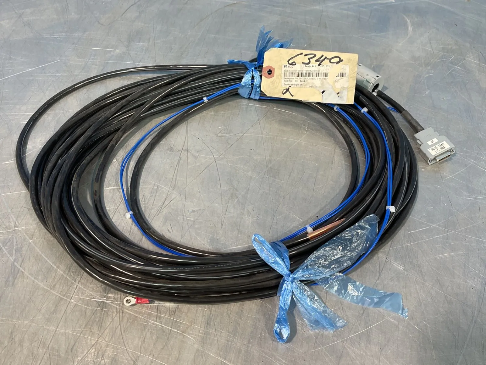 Used FANUC A6608015T840#L15R93A Cable & Wire Ohio US | HGR 24 #1095038