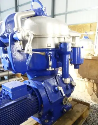 (2) Alfa-Laval SVSX 210B-74 concentrators, 316SS.