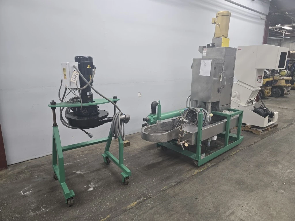Nordson/Xaloy Water Ring Pelletizer, Model WRP-35, 3 HP Cutting Head, New in 2018