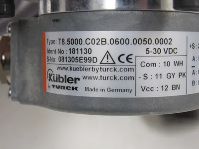 NEW KUBLER T8.5000.C02B.0600.0050.0002 ENCODER T85000C02B06000050000 181130